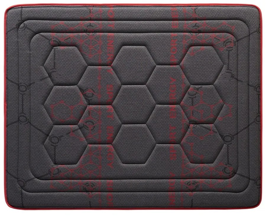 Saltea fermă/mediu-fermă din spumă reversibilă 200x200 cm Hexaflex Moon – Moonia