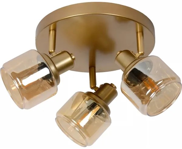 Spot Lucide 77979/13/02 BJORN 3xE14/40W/230V auriu