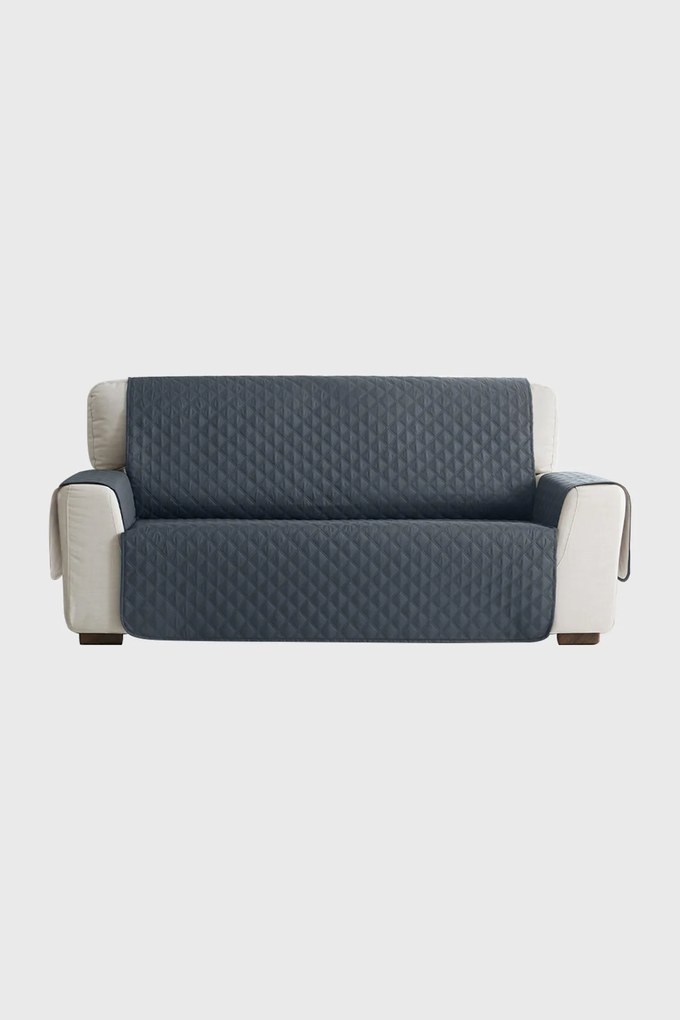 Husă Moorea pentru canapea cu doua locuri gri 110x50 cm