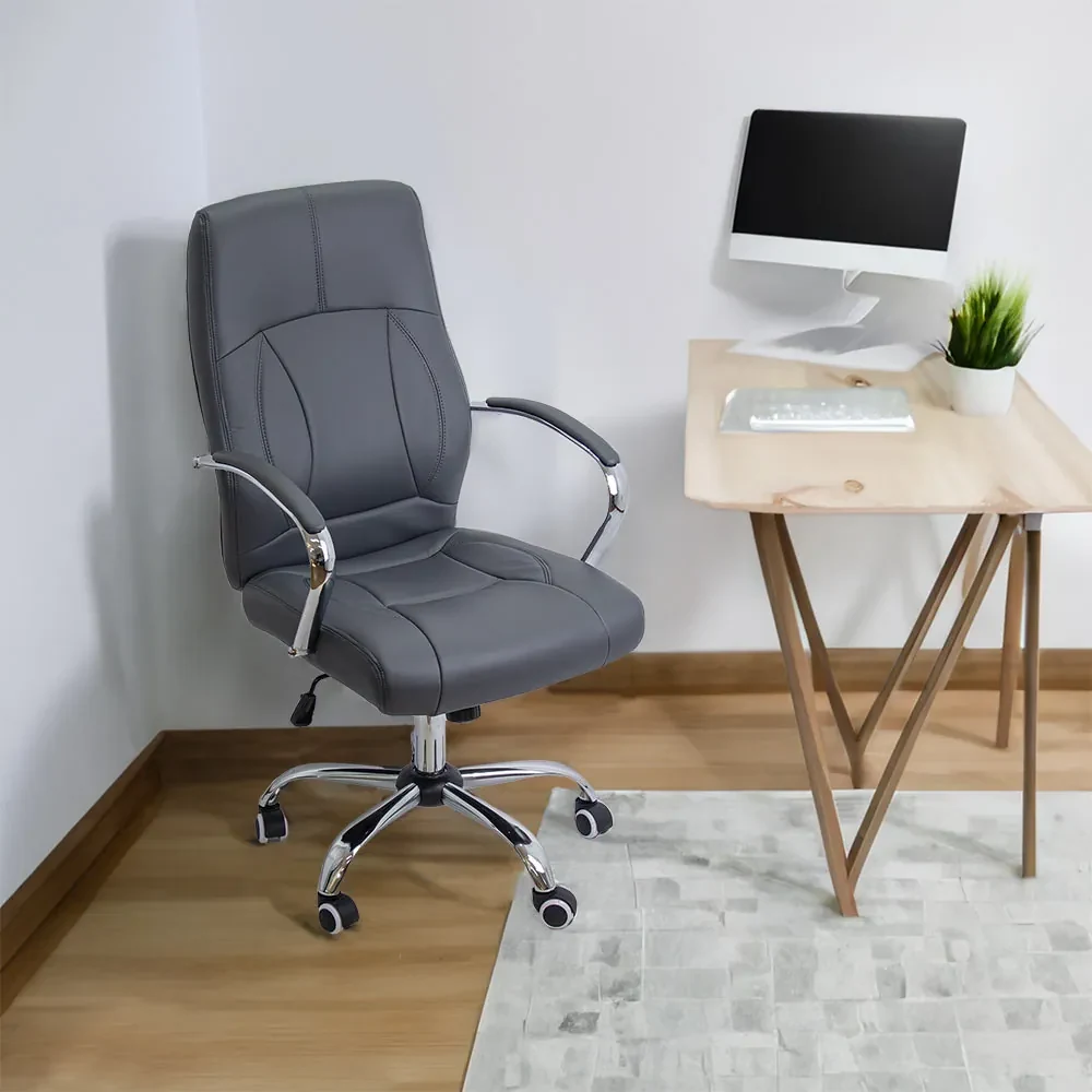 Scaun de birou din piele eco OFF 331 gri