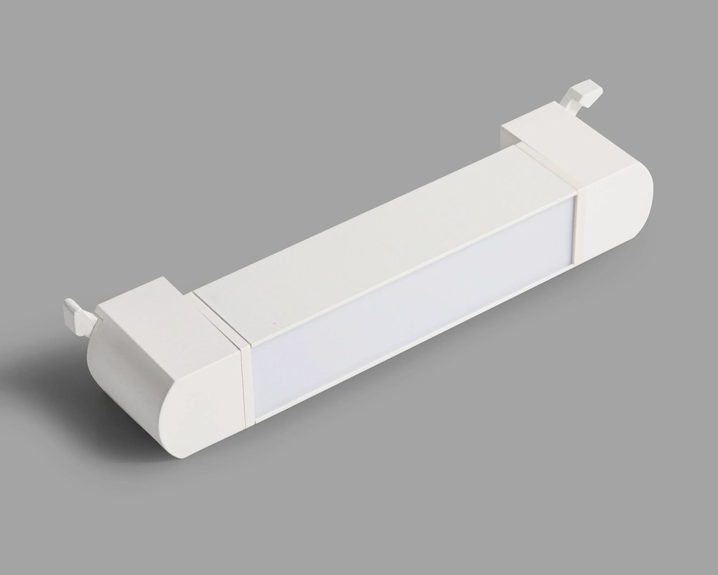 Proiector LED Tip Banda, 10W, 4000K Lumina Neutra, Directionabil Pe Sina Monofazata, Alb