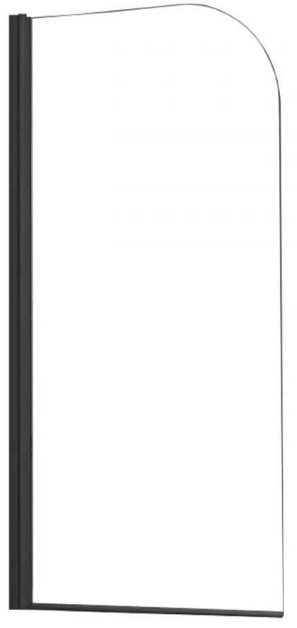 Paravan de baie Eva 70x140 cm Negru