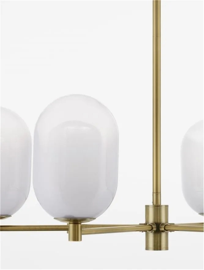 Lustra moderna design deosebit cu 6 de surse de lumina BALOR