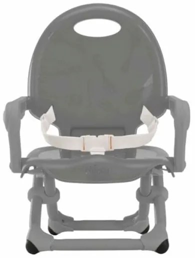 Scaun înălțător portabil Chicco POCKET SNACK gri