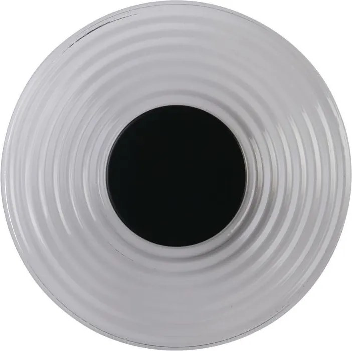 Aplica LED metal negru mat sticla clara Cleo