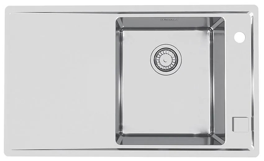 Chiuveta bucatarie inox cu picurator, cuva dreapta Alveus Stricto 10 Dreapta