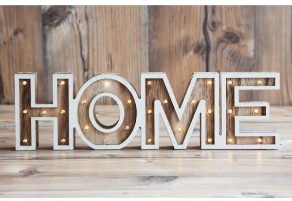 Globo 29975 - Lampa de masa LED HOME 28xLED/0,06W/3xAA lemn