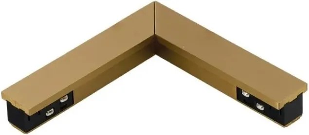 Accesoriu, ELECTRIC CORNER CONNECTOR A auriu pentru sina magnetica SIGMA