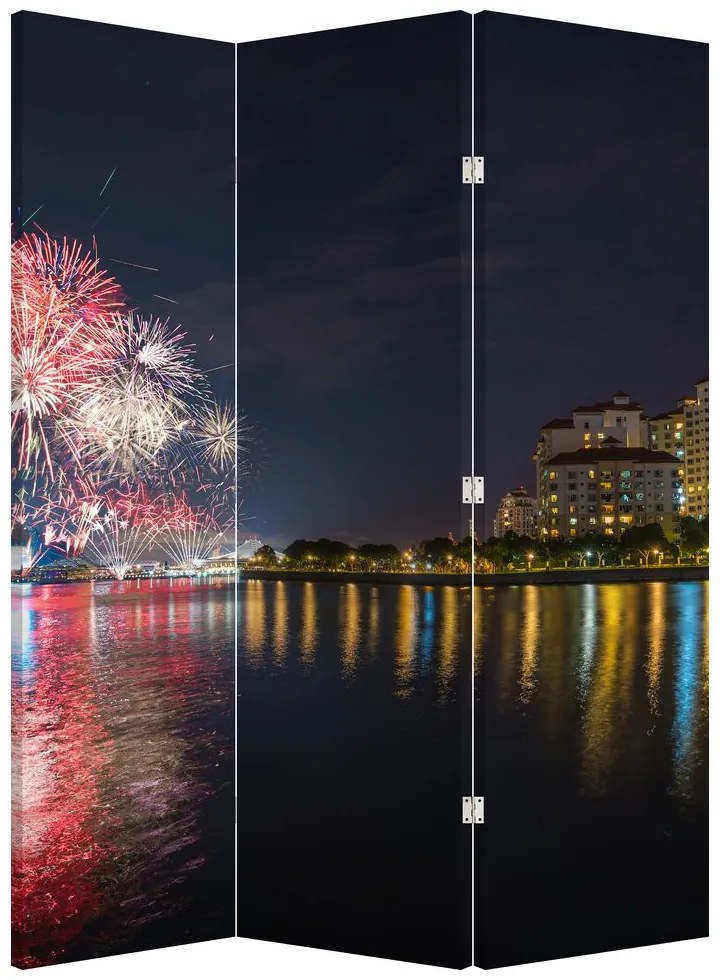 Paravan - artificii in Singapur (126x170 cm)