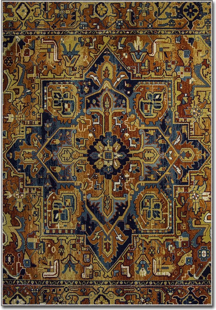 Covor, Asr Crpt-109, 80x140 cm, Multicolor