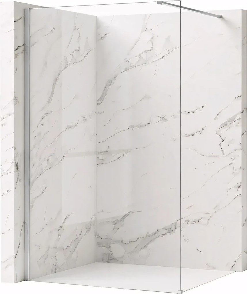 Paravan de dus Rea Flexi Transparent / Chrome 70