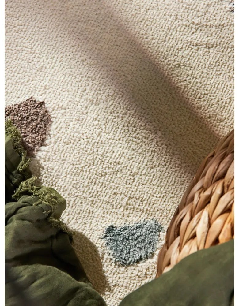 Covor pentru copii crem ø160 cm Funny Dots – Hanse Home