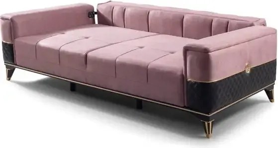 Set canapea 3 locuri extensibila +1 fotoliu milano Homs