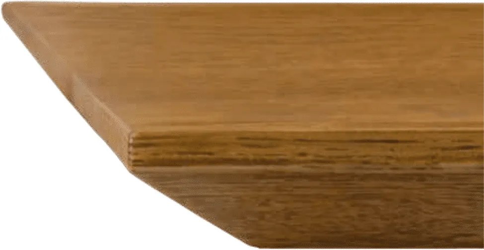 MASA FONTY -  LEMN MASIV PICIOR METALIC - LEMN NATUR - 180 CM / 90 CM / 77 CM