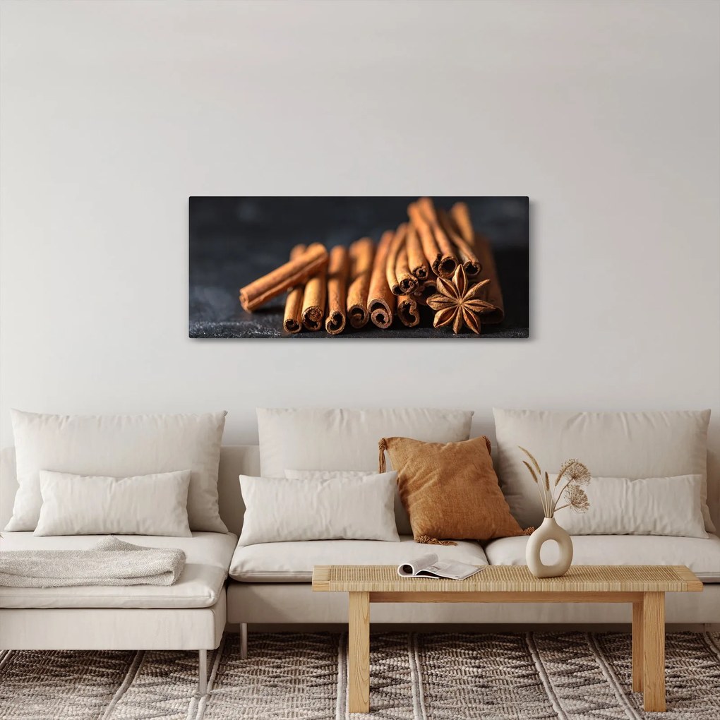 Tablou cu scorțișoară (120x50 cm)