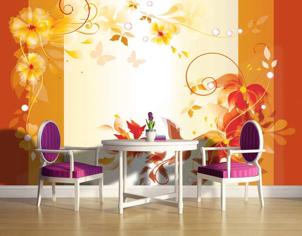 Fototapet - Flori (152,5x104 cm)