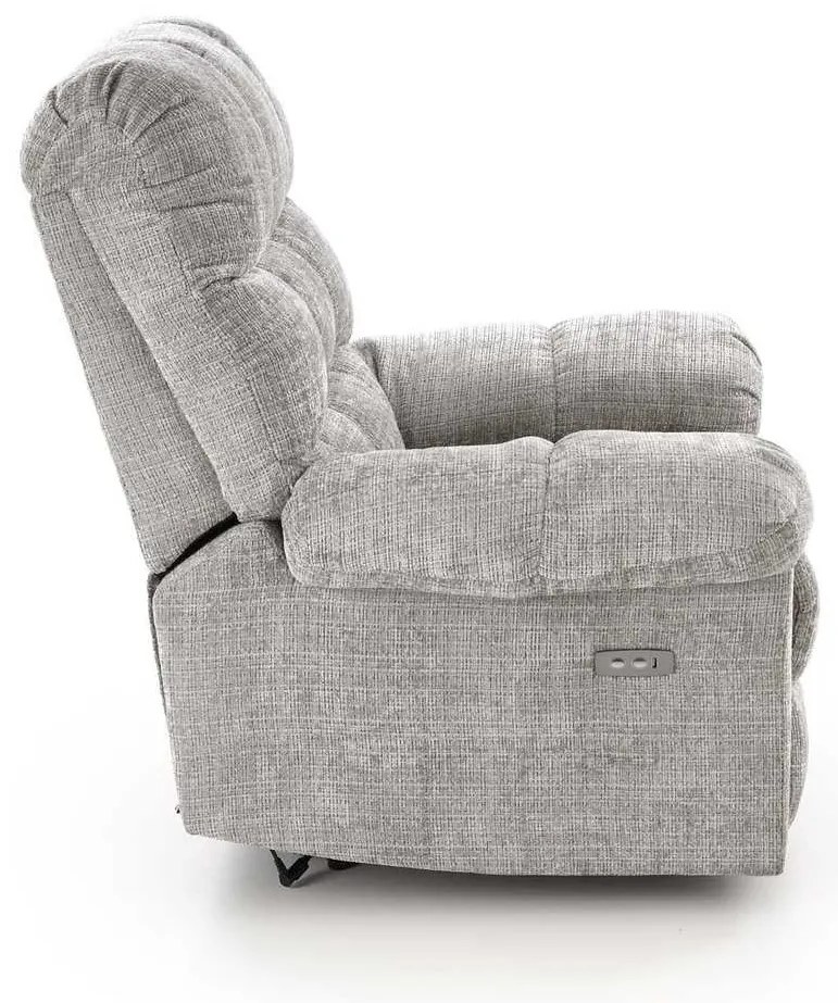 Scaun reclinabil Baxley, gri