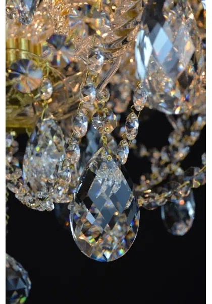 Wranovsky JWZ151082130 - Lustră de cristal pe lanț CLASSE 8xE14/40W/230V