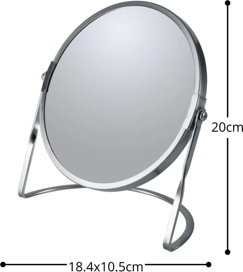 Oglindă cosmetică (mărire 5x) de mărire ø 18 cm Akira – Spirella