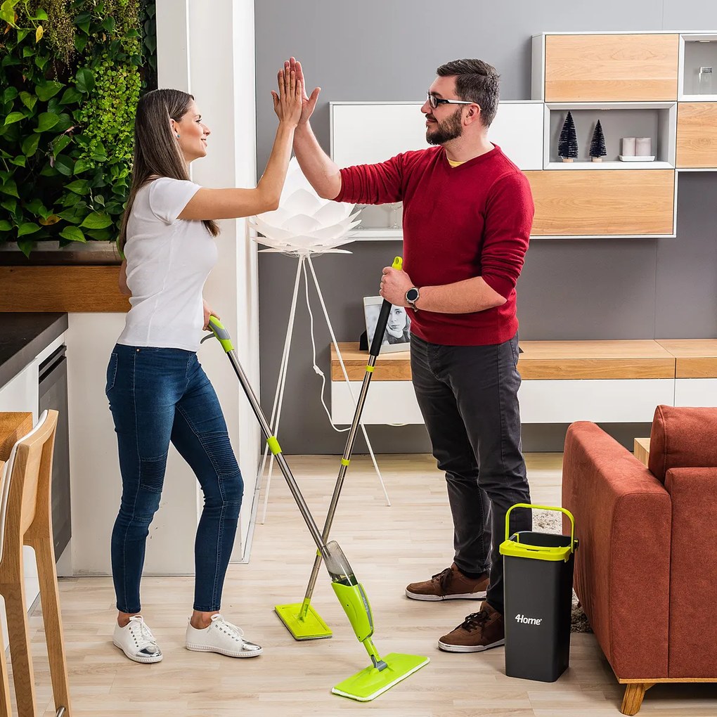 Set pentru curățenie 4Home, mop + racletă