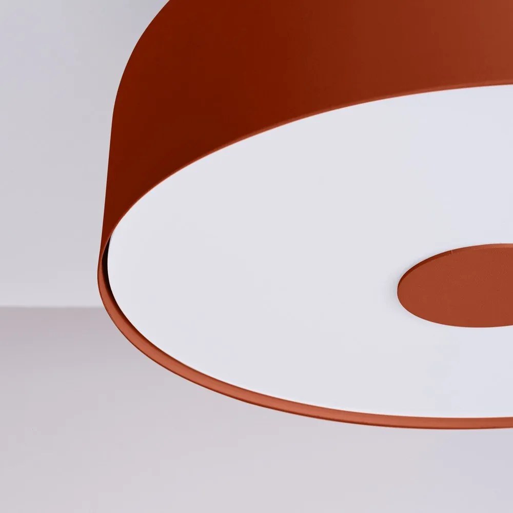 Plafonieră portocalie ø 30 cm Blacko – Sollux