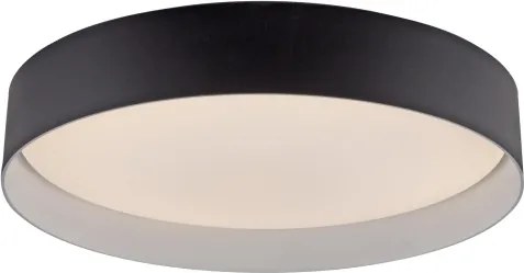Schöner Wohnen 14594-18 - Plafonieră LED dimabilă TAVOLI LED/20W/230V neagră+telecomandă