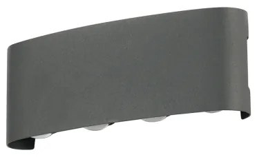 Brilagi - Aplică LED de exterior FLAREBOX LED/8W/230V antracit IP65