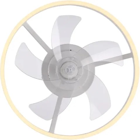 JUST LIGHT. 14624-16 - Ventilator de tavan LED cu lumină RITA LED/22W/230V + telecomandă