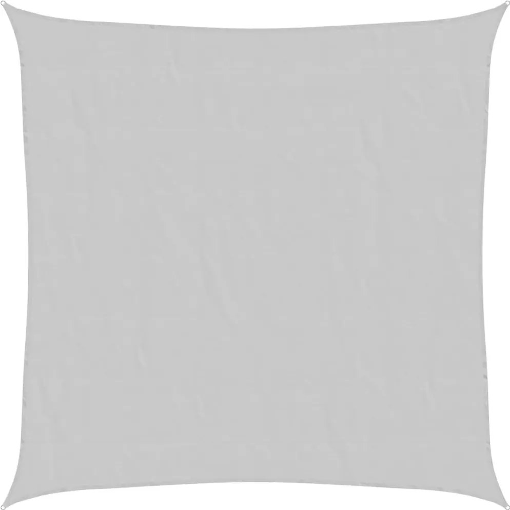 vidaXL Parasolar, gri deschis, 5x5 m, 100% poliester Oxford