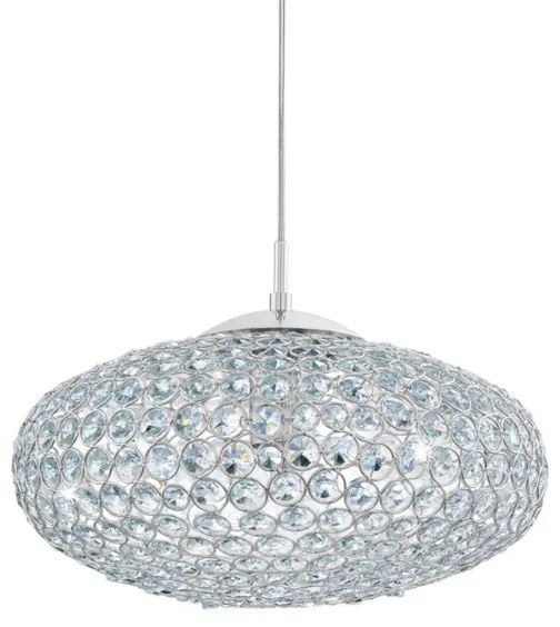 Eglo 95286 - Lustra de cristal CLEMENTE 1xE27/60W/230V