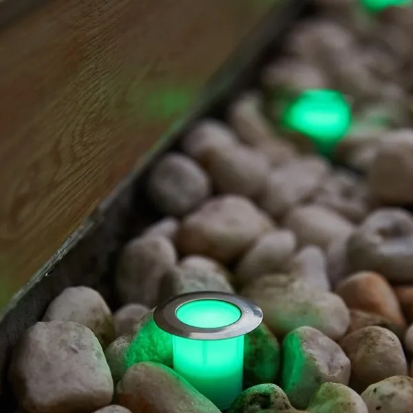 Corp de iluminat LED RGB solar dimabil Immax NEO 07905L 8xLED/0,25W/5V IP65 Tuya