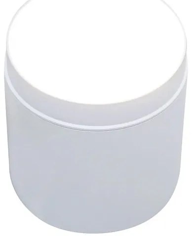 Spot aplicat minimalist design tehnic Polar alb