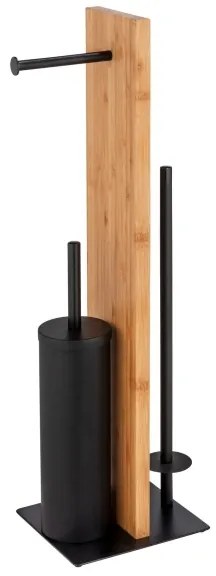 WENKO 25376100 - Set WC LESINA 18x69 cm maro/negru