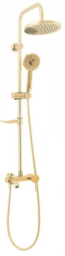 Baterie pentru dus Luis gold - H 105 cm