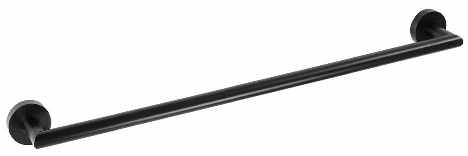 SAPHO XB406 X-Round Black suport pentru prosoape50,5 cm, negru
