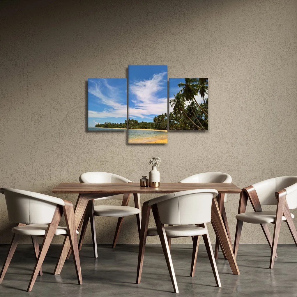 Tablou cu plajă (90x60 cm)