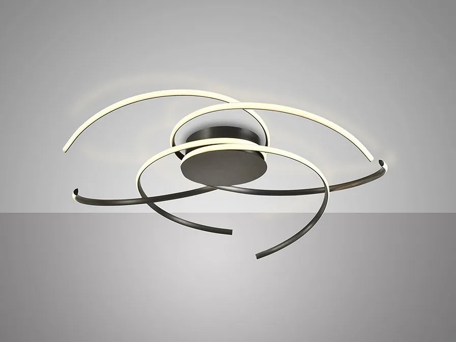 Lustra LED aplicata cu telecomanda Cadence