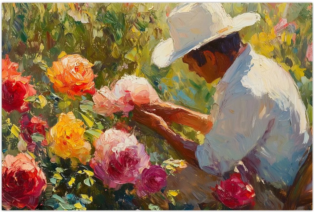 Tablou - Grădinar (90x60 cm)