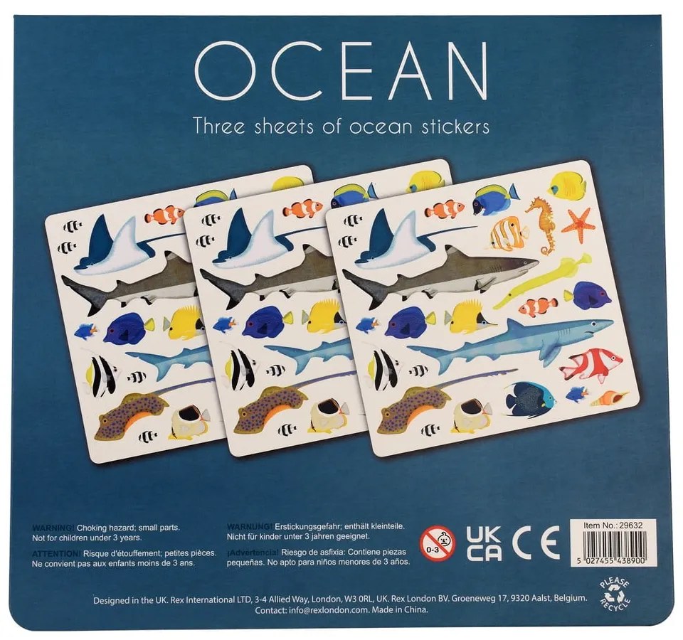 Stickere Ocean – Rex London