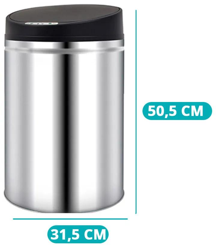 Cos de gunoi cu senzor, mai multe dimensiuni-30 litri