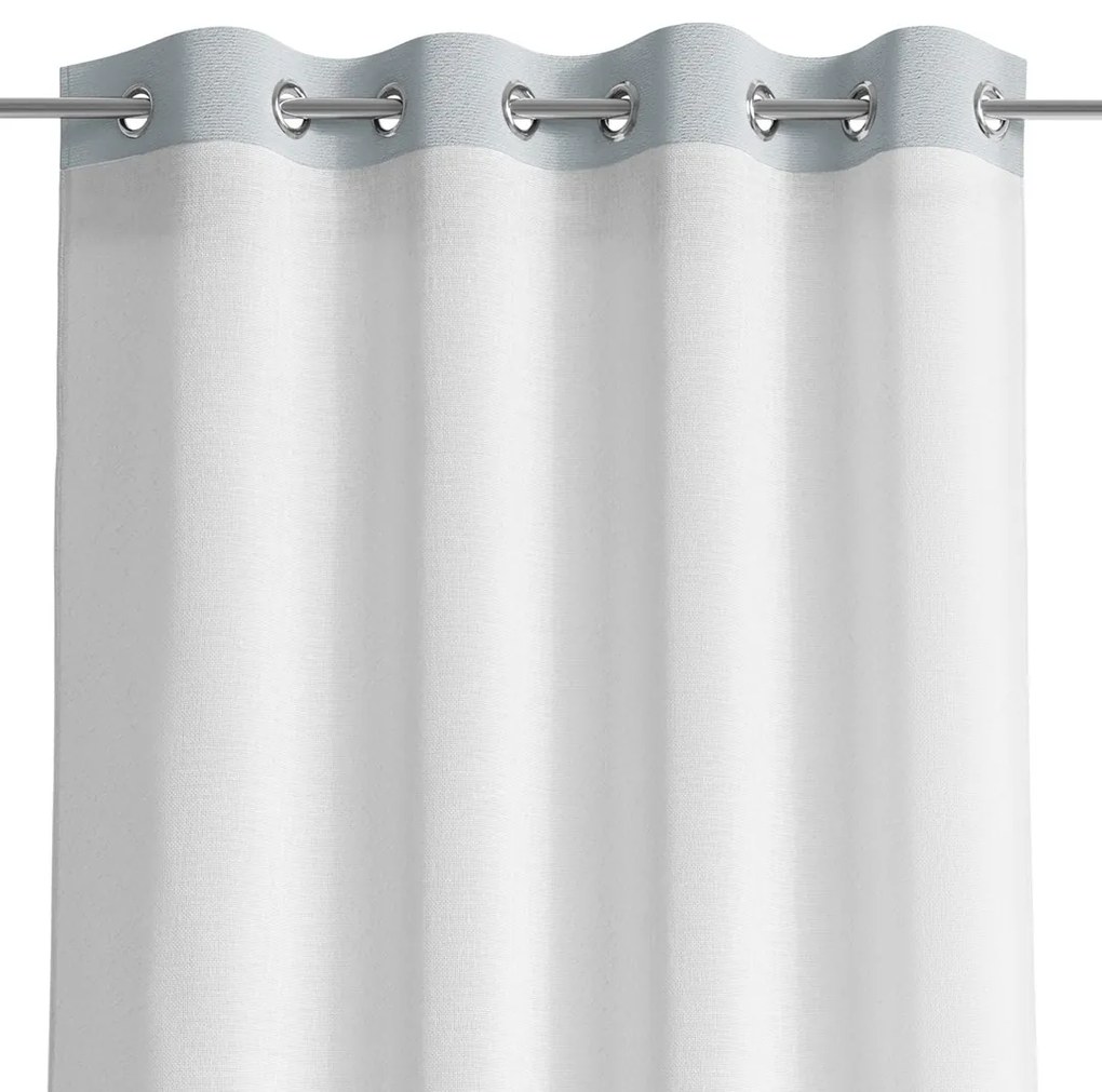 Draperie argintie, IRVETTE 140x250 cm