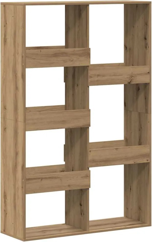 vidaXL Bibliotecă, stejar artizanal, 100x33x155,5 cm, lemn prelucrat