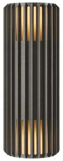 Aplică de exterior Nordlux ALUDRA 2xE27/15W/230V IP54 antracit