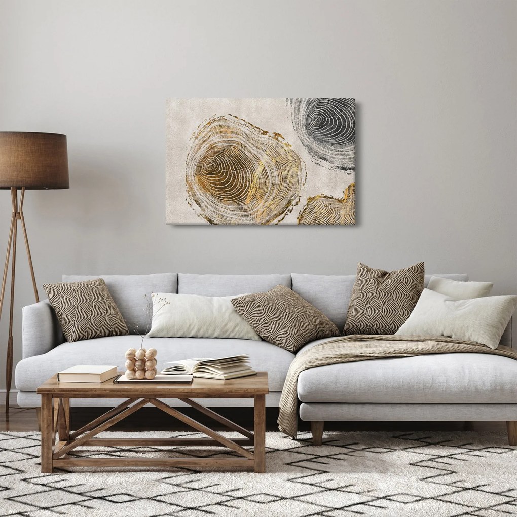 Tablou - Abstract triburi (90x60 cm)