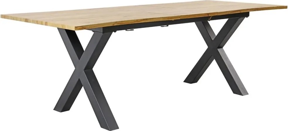 Masa extensibila design industrial Wild 160-200x90cm