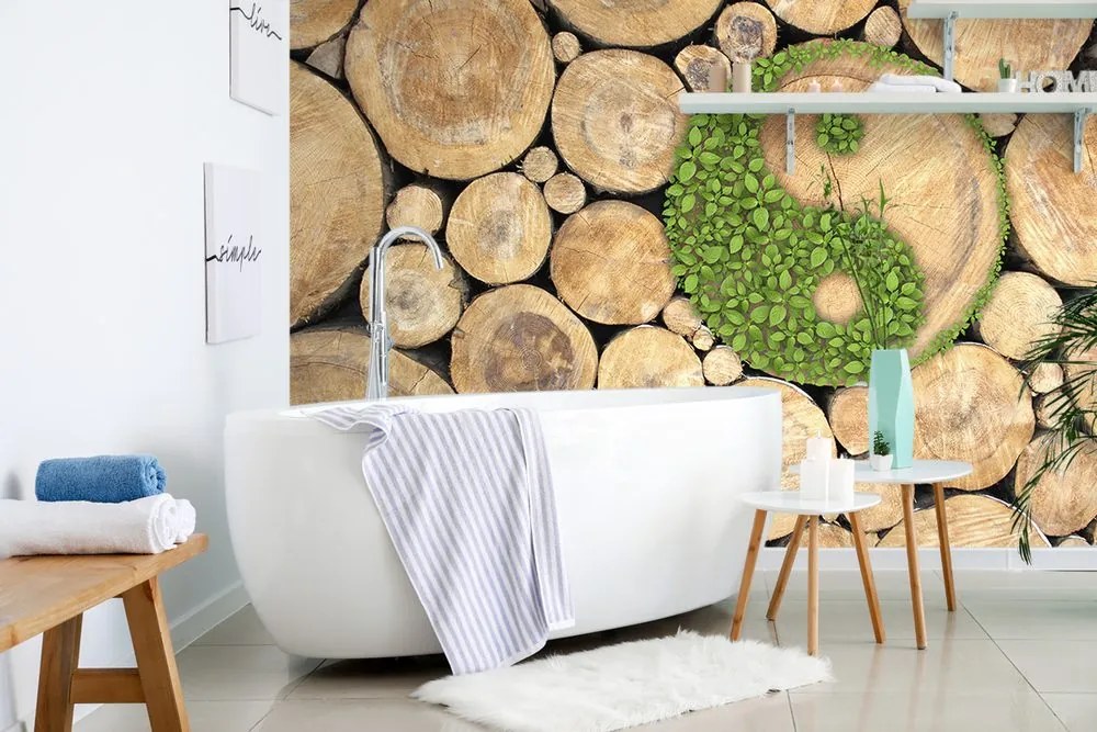 Fototapet Yin și Yang în design eco