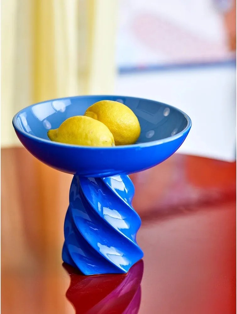 Bol albastru din ceramică ø 24,5 cm Riley – Bloomingville