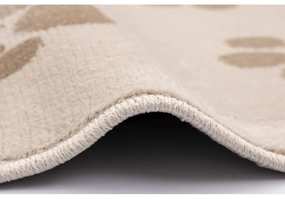 Covor pentru copii bej ø120 cm Paws Light Beige – FD