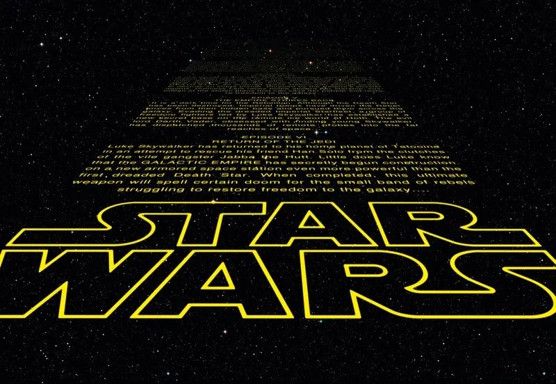 Fototapet Star Wars Intro