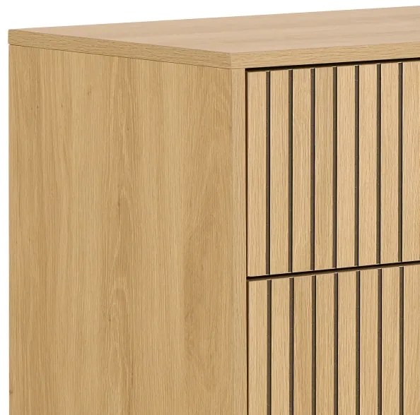 Comodă cu sertare OLIVIA, stejar